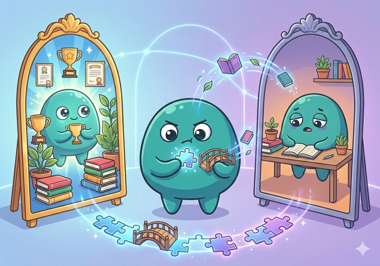 The Identity-Habit Gap: Why You Do Things That Don't Match Who You Want to Be