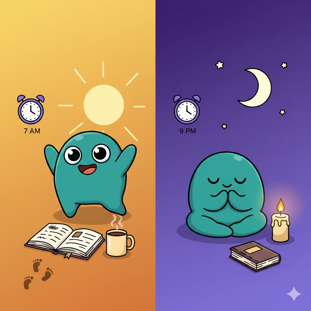 Morning Rituals vs. Evening Reviews: When Habit Reflection Actually Works