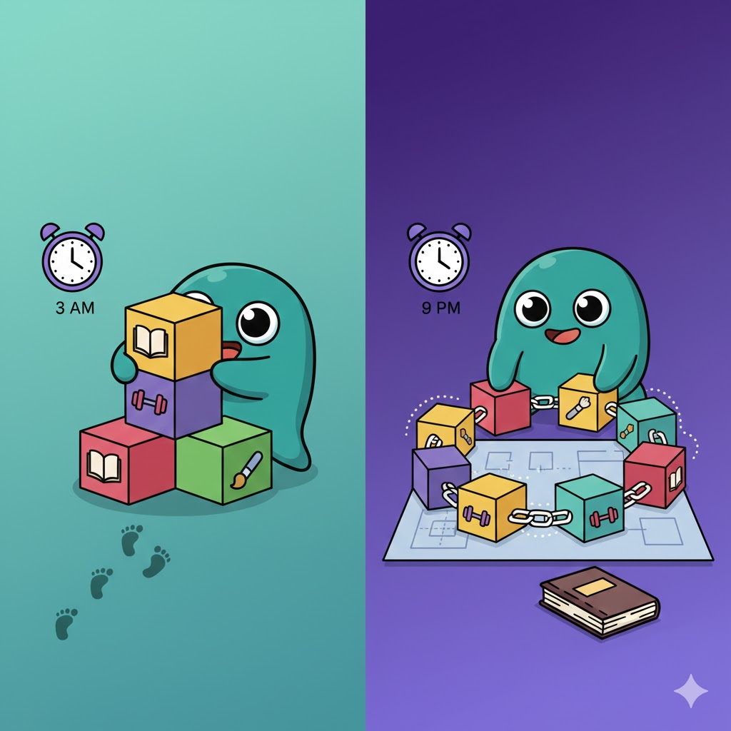 Habit Stacking vs. Habit Chaining: Choosing the Right Connection Strategy